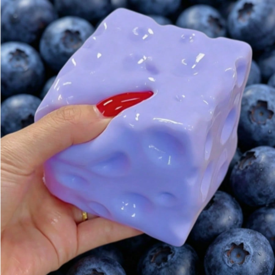 Party Games Ideas - New Blueberry Cheese Cake Squishy Toy