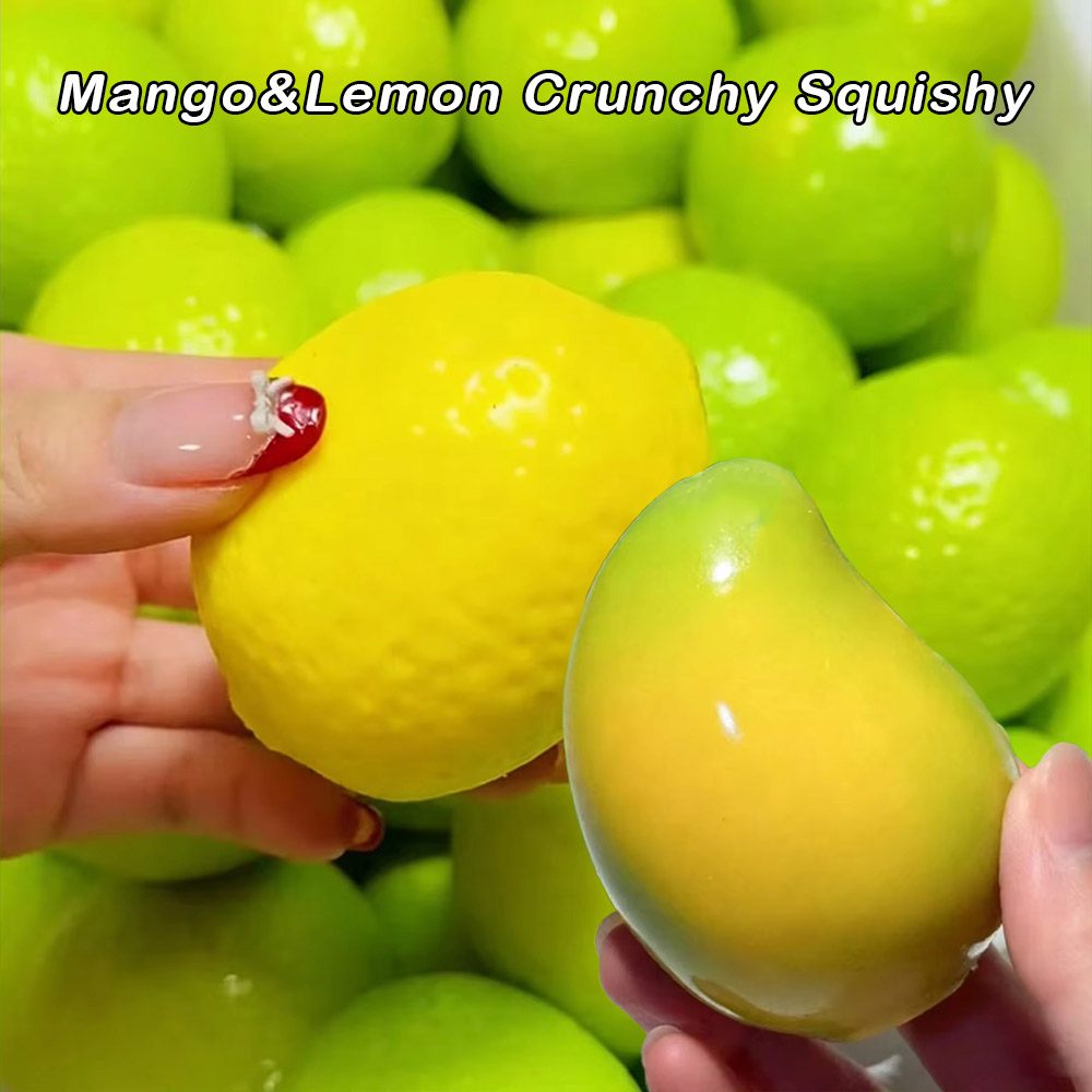 Party Games Ideas - Handmade Crispy Lemon Stress Ball Squeeze