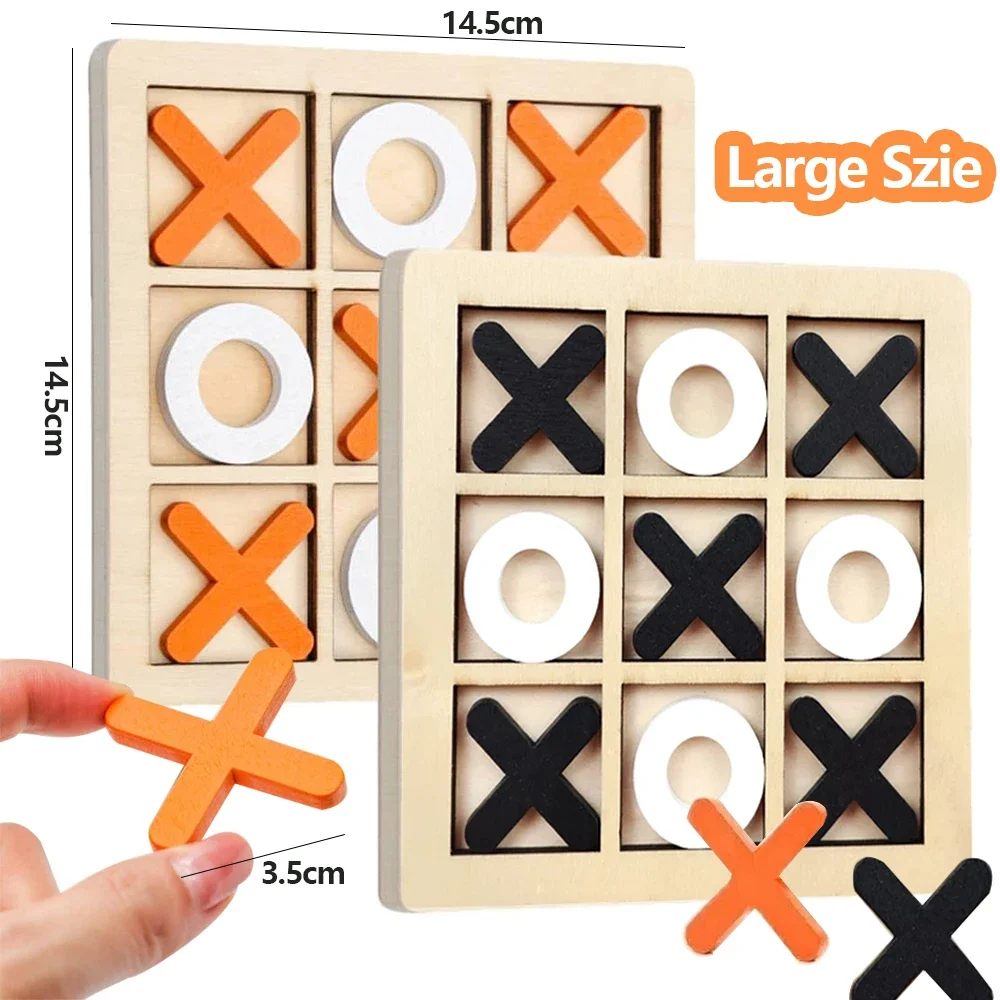 Wooden XO Tic Tac Toe Game Min - Party Games At Home review and price