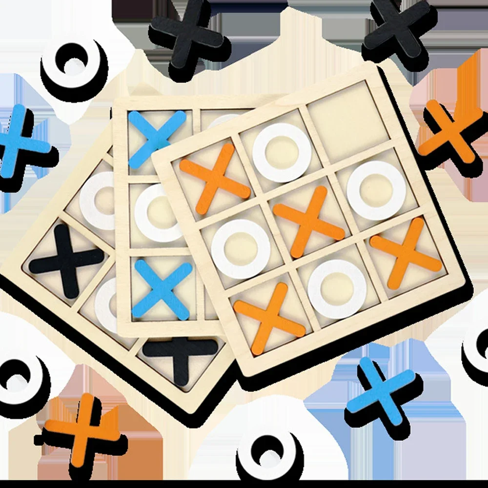 Wooden XO Tic Tac Toe Game Min - Party Games At Home review and price