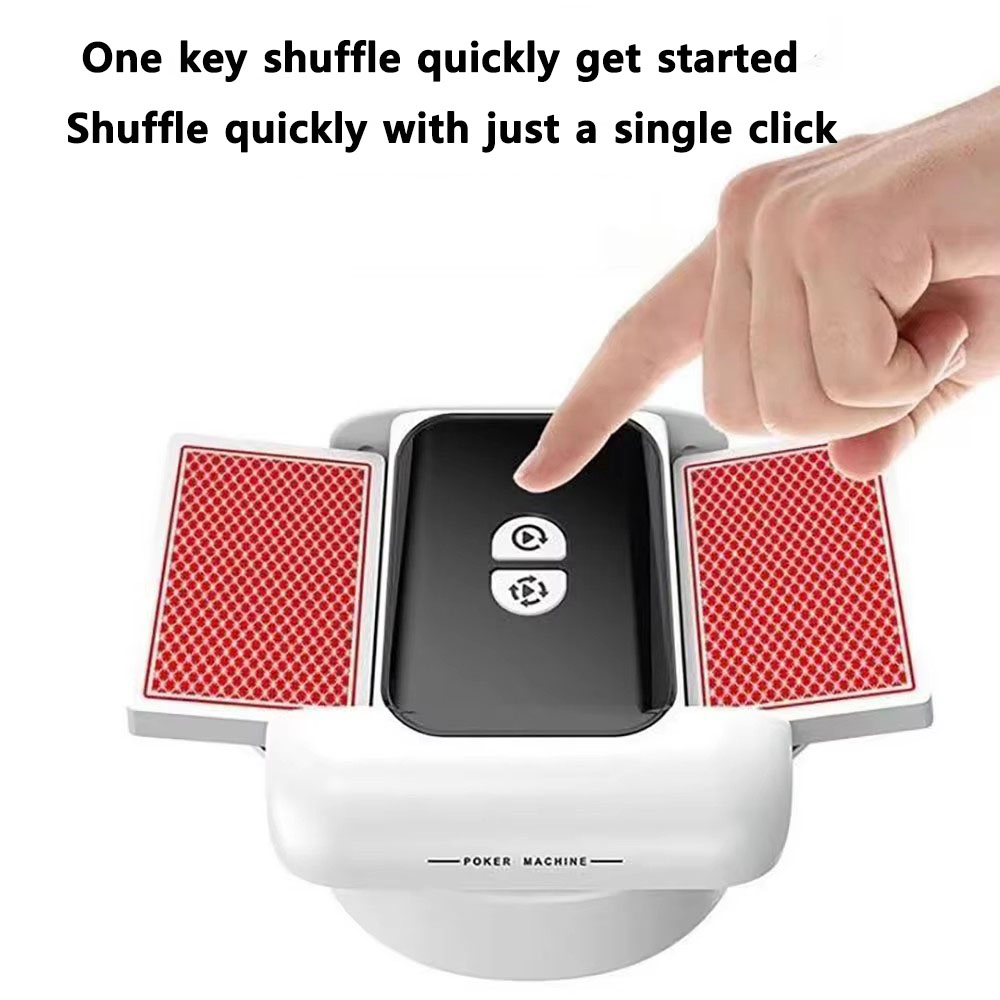 Rechargeable Automatic Card Sh - Party Games At Home review and price