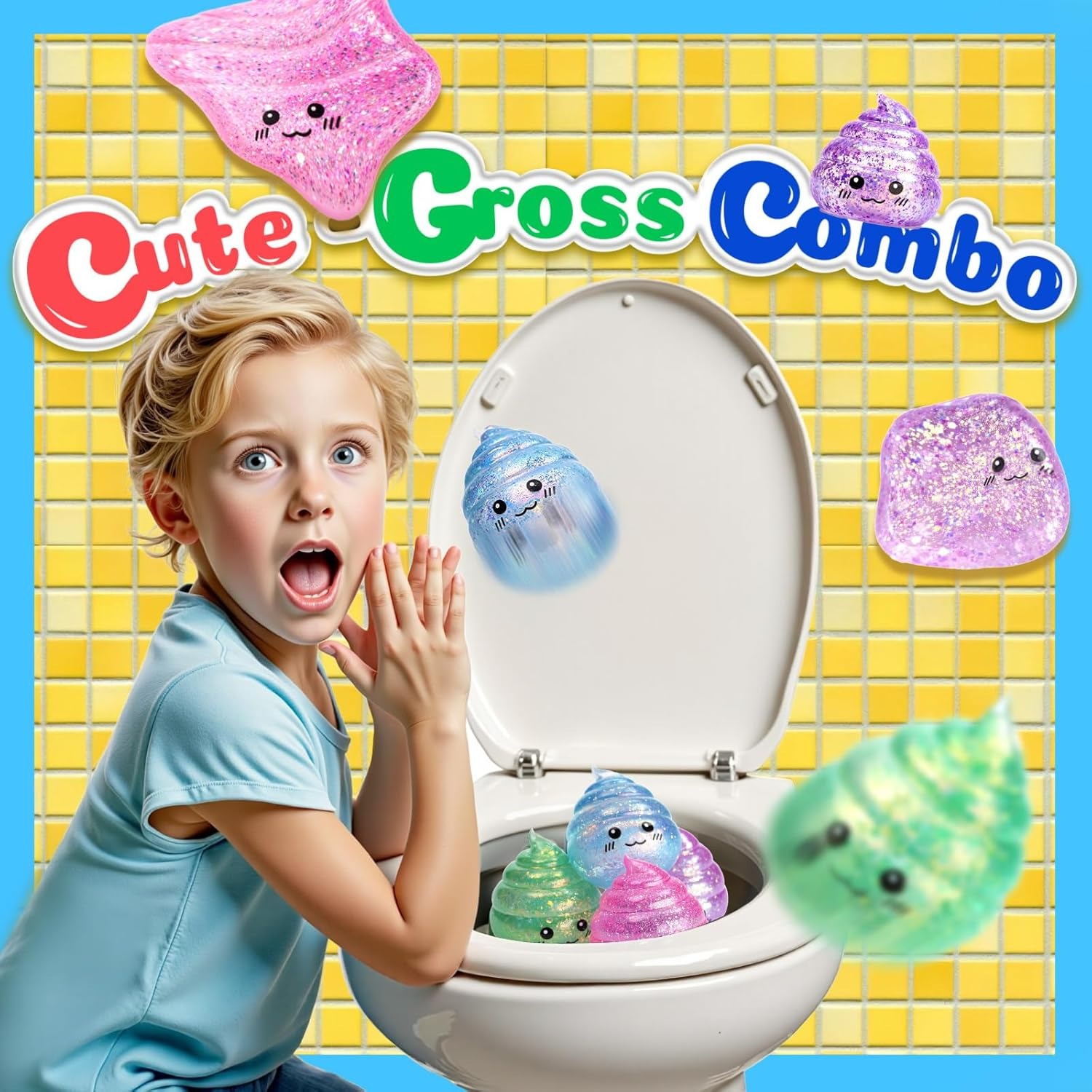 Novelty Squishy Poo Stress Bal - Party Games Adults Funny review and price