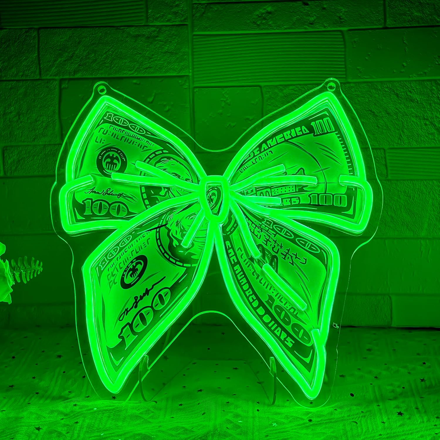 Money Neon Sign USB Powered LE - Party Games Shop review and price