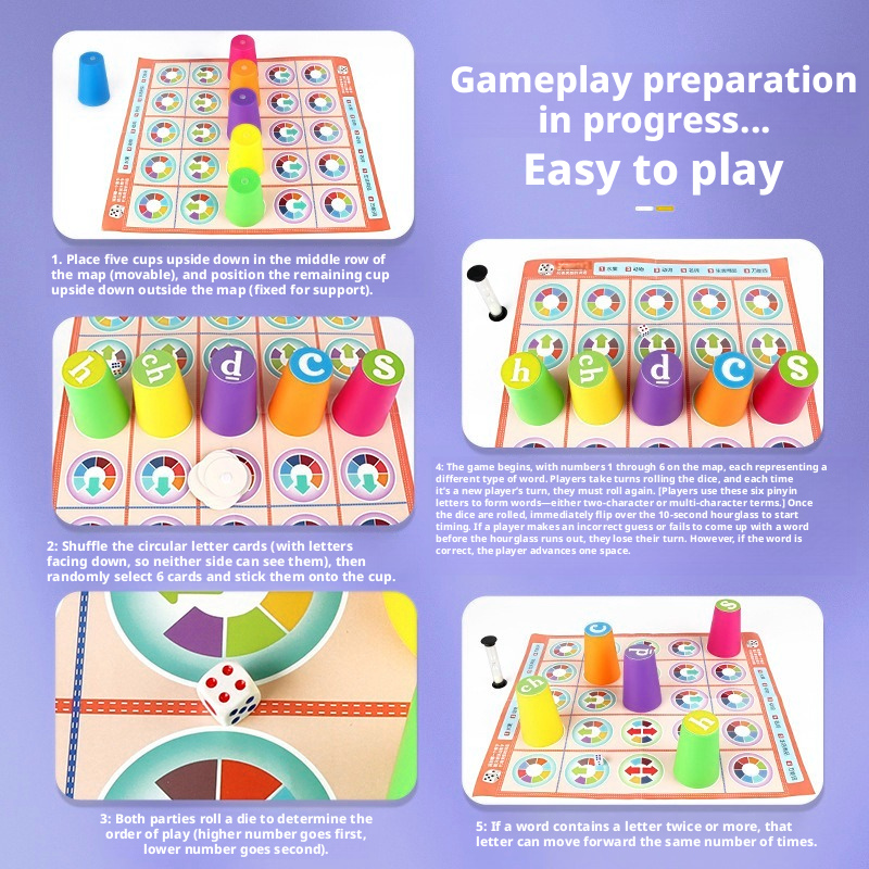 Hot Kids Chinese Pinyin Matchi - Party Games At Home review and price
