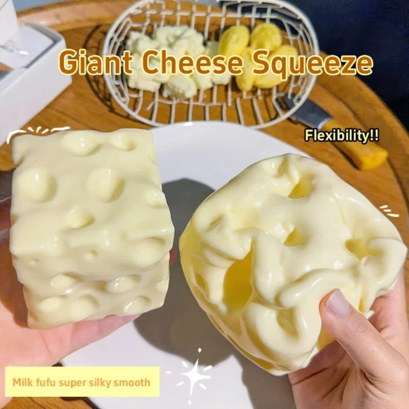 Taba Squishy Cheese Cube Stres - Party Games Ideas review and price