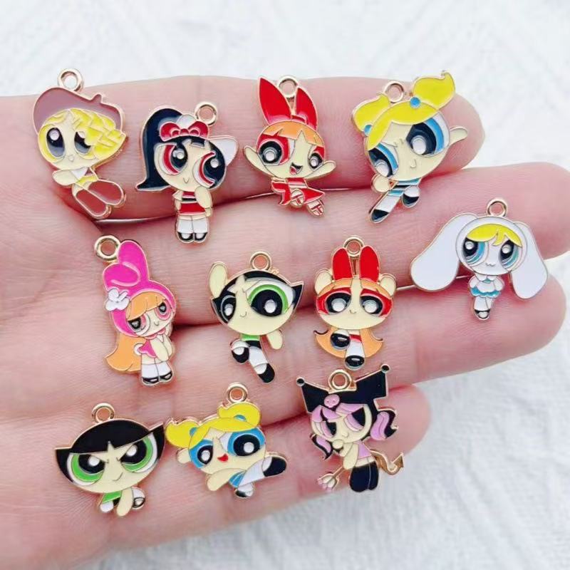 10pcs Alloy Oil-Dripping Carto - Party Games Ideas review and price