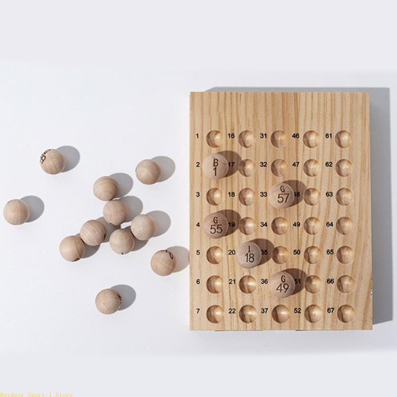 A0KA 75Pcs Natural Bingo Balls - Party Games Easy review and price