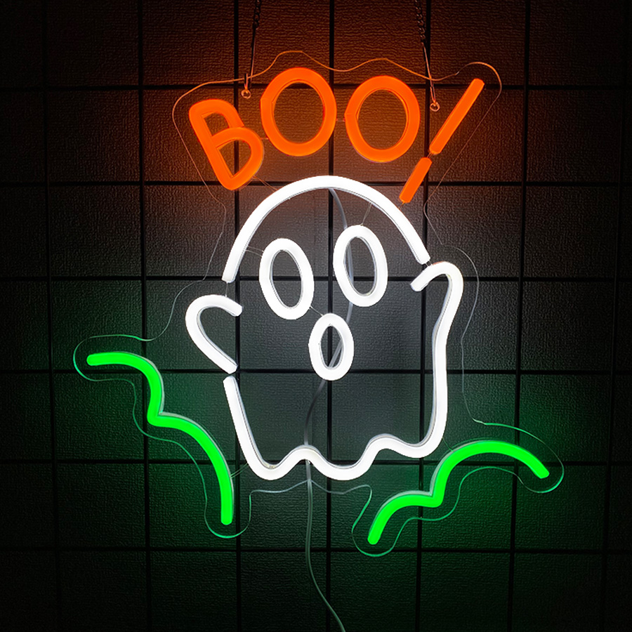 Boo Witch Led Neon Sign, Used  - Party Games Best review and price