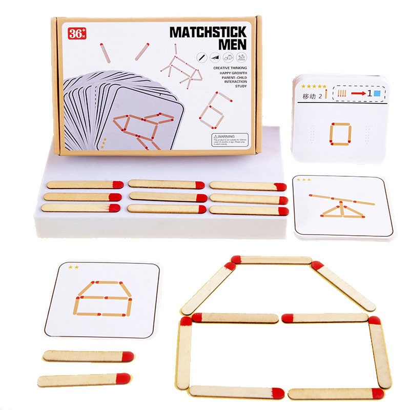 Montessori Matches Puzzles Gam - Party Games At Home review and price