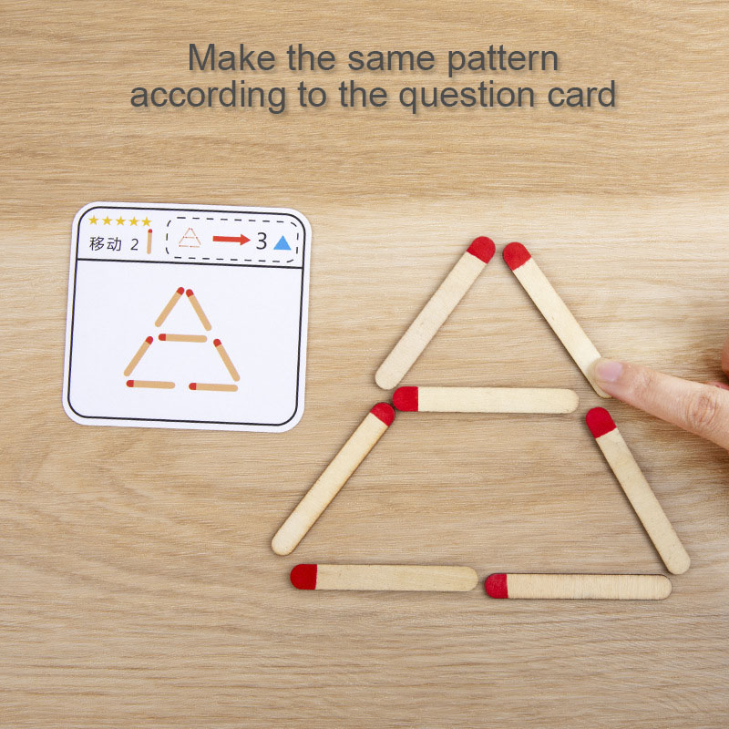 Montessori Matches Puzzles Gam - Party Games At Home review and price