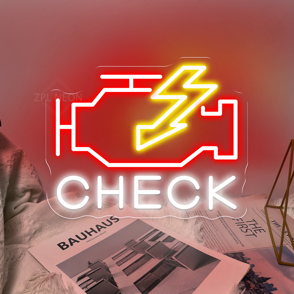 Check Engine Neon Sign Led Lig - Party Games Shop review and price