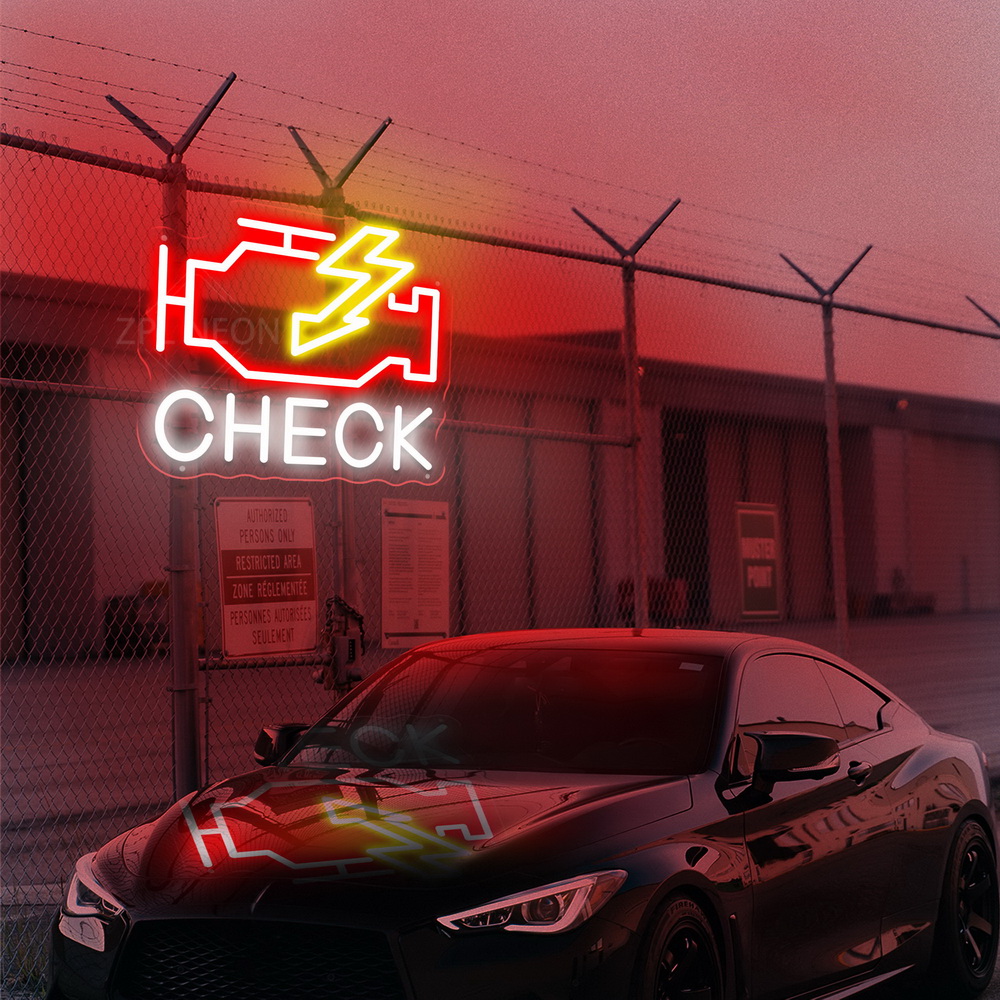 Check Engine Neon Sign Led Lig - Party Games Shop review and price