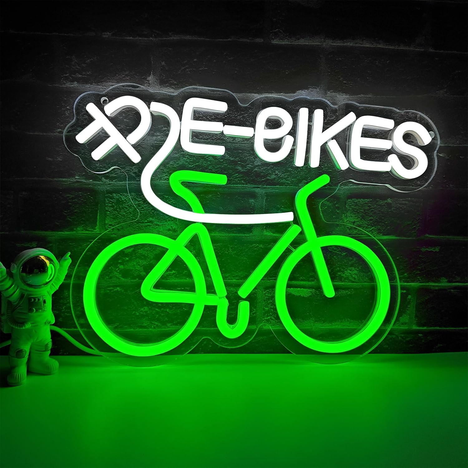 Bicycle Neon Sign USB Dimmable - Party Games Shop review and price