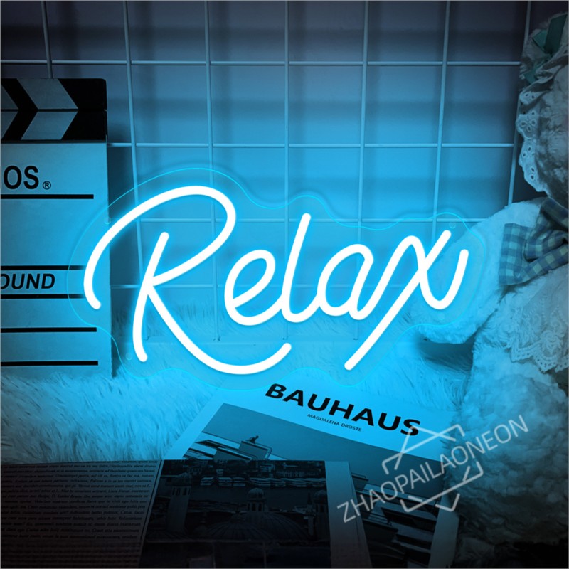 Relax  LED Neon Signs Massage  - Party Games Shop review and price