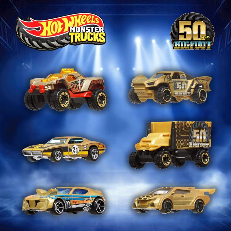Hot Wheels Monster Truck 50th  - Hot Wheels Car Monster Trucks review and price