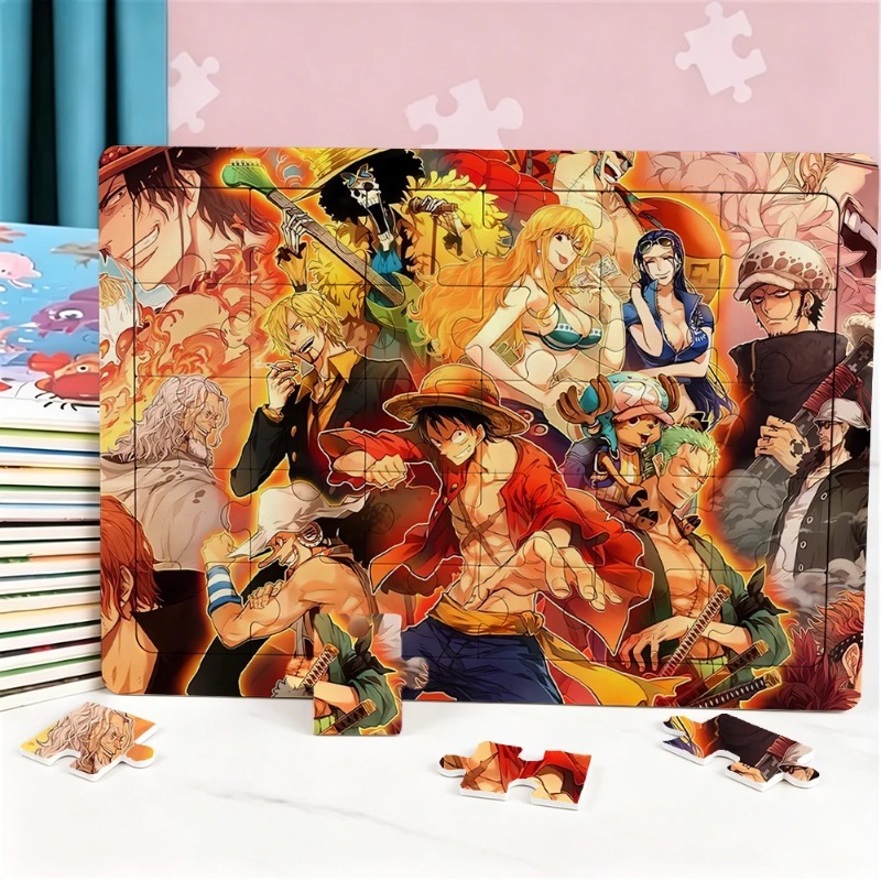 30pcs One Piece Puzzle Cartoon - Party Games At Home review and price