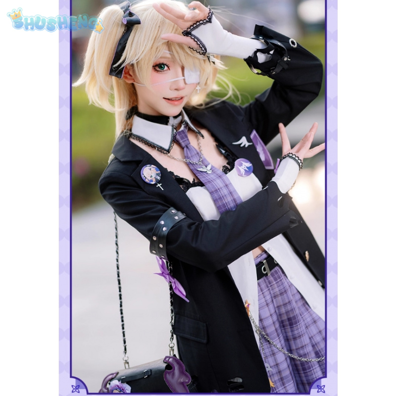 Fischl Cosplay Costume Game Ge - Party Games Shop review and price