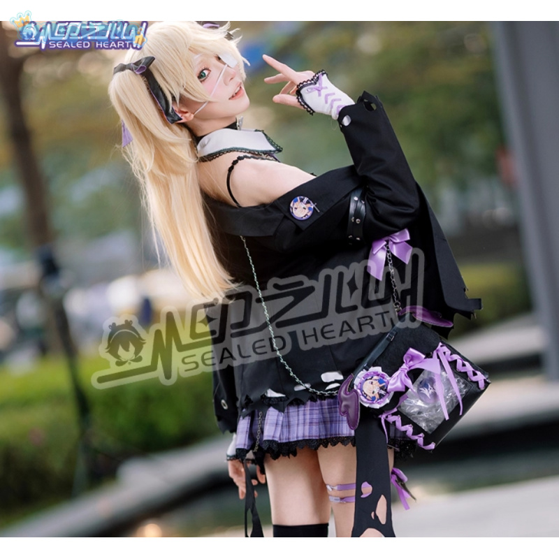 Fischl Cosplay Costume Game Ge - Party Games Shop review and price