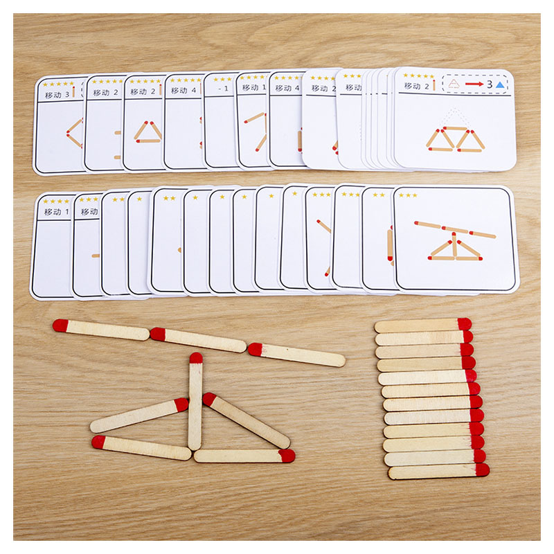 Montessori Matches Puzzles Gam - Party Games At Home review and price