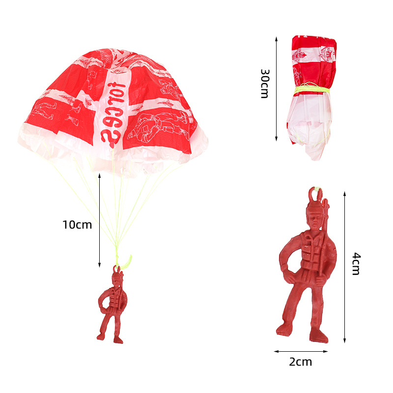 10pcs Plastic Ejecting Parachu - Party Games Gender Reveal review and price