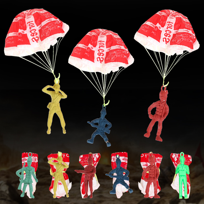 10pcs Plastic Ejecting Parachu - Party Games Gender Reveal review and price