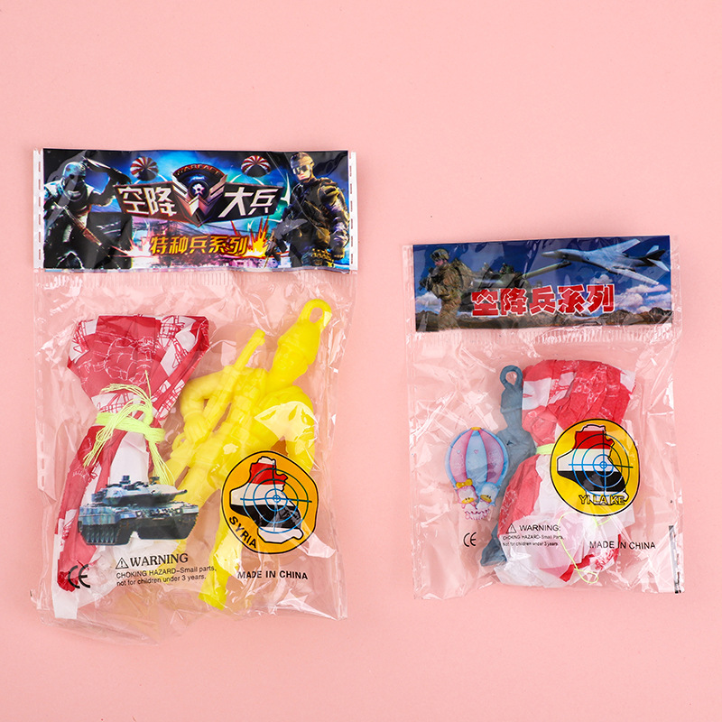 10pcs Plastic Ejecting Parachu - Party Games Gender Reveal review and price