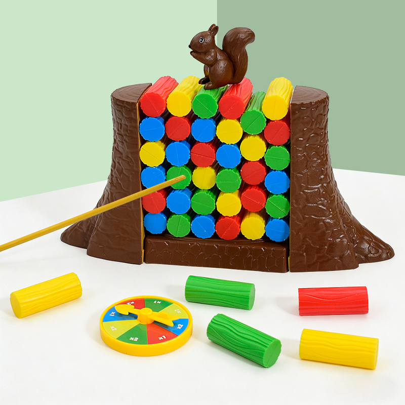 Squirrel Push Log Balance Boar - Party Games At Home review and price