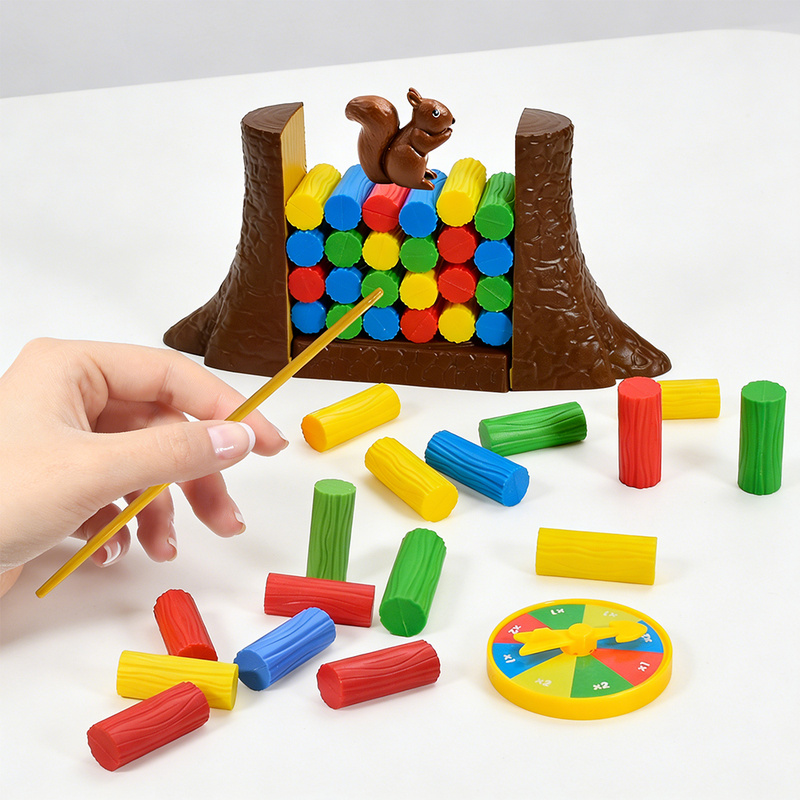 Squirrel Push Log Balance Boar - Party Games At Home review and price